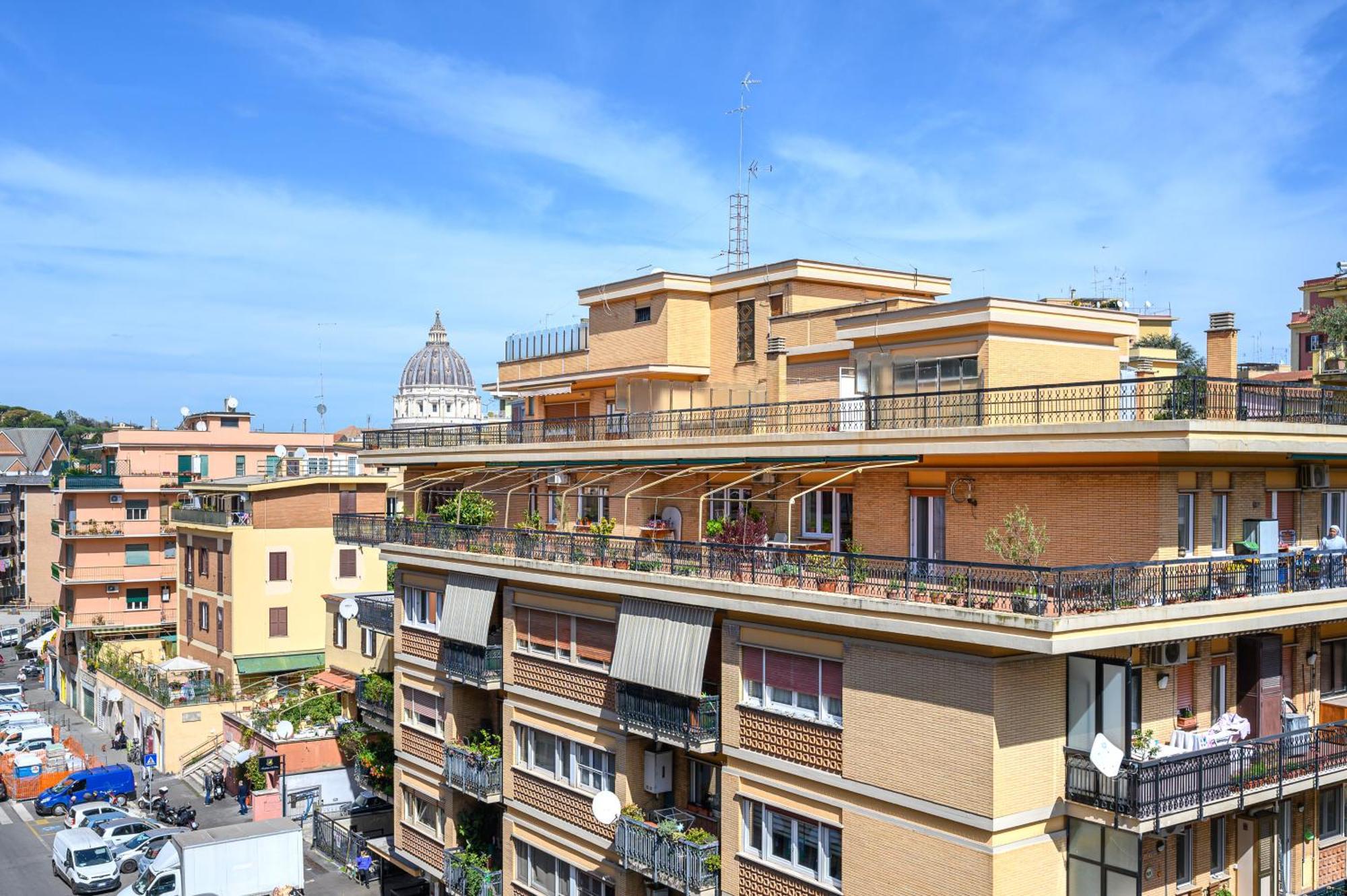 Domus Vatican View - San Pietro ローマ エクステリア 写真